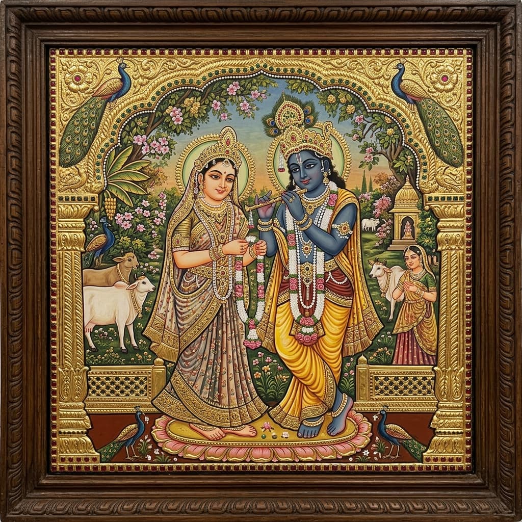 Radha Krishna in Vridavan